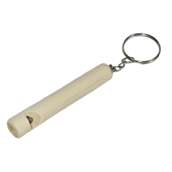 Gwizdek drewniany breloczek